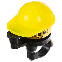 Вело Звонок ударный Мальчик в кепке желтый 4932889