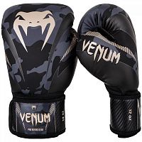 Перчатки боксерские 8 унц Venum Pro Boxing Gear черный-камуфляж 00610