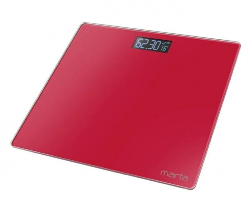 Весы напольные электронные Marta MT-1610 26x26 см 120 кг 997389 Весы напольные электронные Marta MT-1610 26x26 см 120 кг 997389