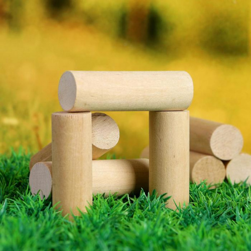 Городки дерево 2 биты 49х2,5 см, биток 10 шт 9х2,5 см 134230 фото 5 Городки дерево 2 биты 49х2,5 см, биток 10 шт 9х2,5 см 134230 фото 5