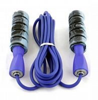 Скакалка 3 м ПВХ шнур Pro Action синий PRO-3003 02419