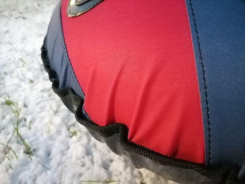 Ватрушка 115 см 115х100 см с 4 ручками Король Горок Ф10 синий-красный-синий 996613 фото 3