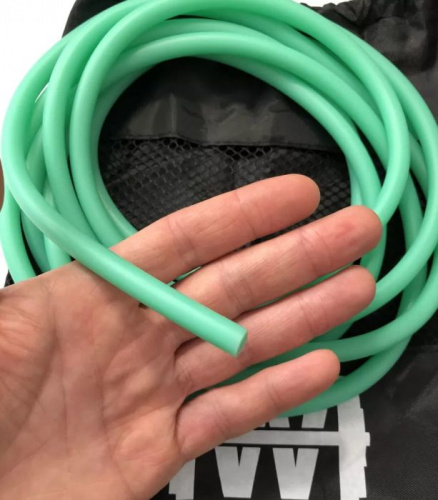Эспандер (труба цельная латекс) 3 м, 08 мм зеленый 996248