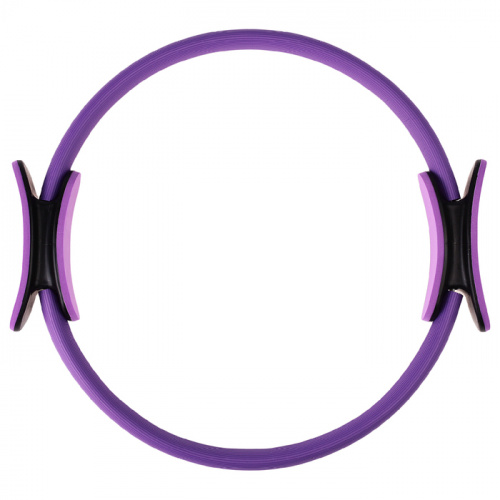 Эспандер-кольцо для пилатеса 37 см фиолетовый 3544182 фото 3