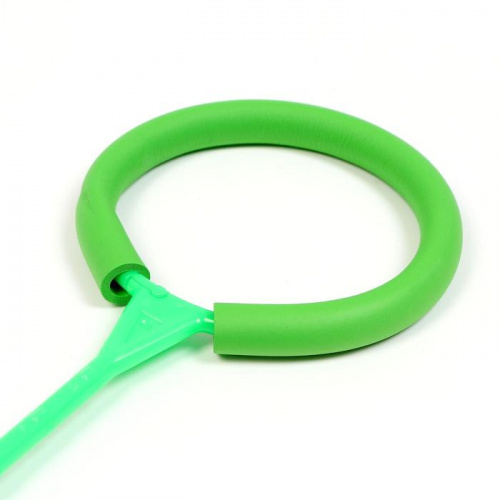 Скакалка (нейроскакалка) с колесом зеленый 998875 фото 3