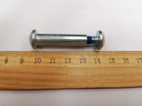 Запчасть для самоката ось с болтом 3,3 см Д-128 32252 фото 2 Запчасть для самоката ось с болтом 3,3 см Д-128 32252 фото 2