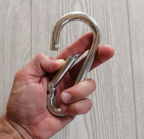 Карабин металлический 14 см (12х140 мм) 5244790 фото 2 Карабин металлический 14 см (12х140 мм) 5244790 фото 2