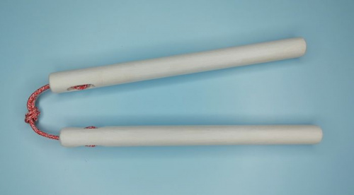 Макет нунчаки тренировочные (для фристайла) 30 см береза белые 997735 фото 2 Макет нунчаки тренировочные (для фристайла) 30 см береза белые 997735 фото 2