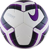 Мяч футбольный №5 Nike Strike Team белый-черный-фиолет SC3535-100