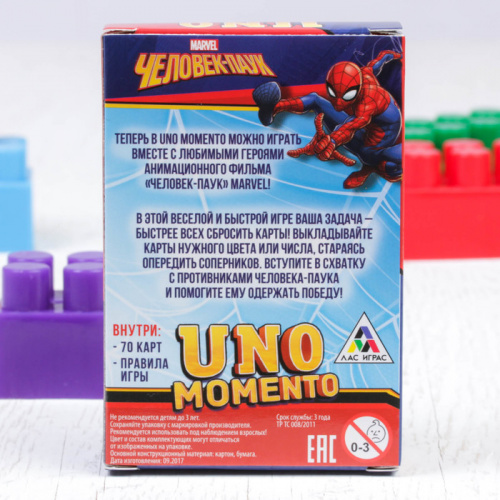 Игра настольная "UMO Momento Человек-паук" 2629611 4692360 фото 6