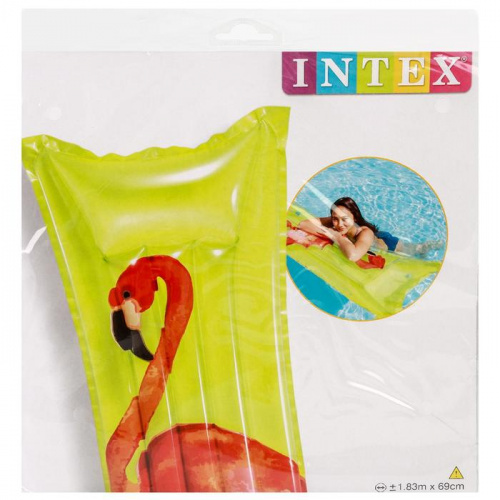 Матрас надувной Intex 59720 183х69 см Стильный 695737 фото 3