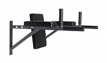 Брусья-пресс настенные с подлокотниками и спинкой ДТ графит 9975138