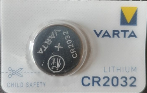 Батарейка CR2032 1 шт Varta 116113