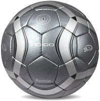 Мяч футбольный №5 Indigo Fantasy серый 22346