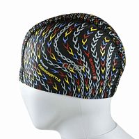 Шапочка для плавания PU Coated черная 114-2 10586