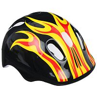Шлем для роликов S (52-54) черно-желто-красный 634905
