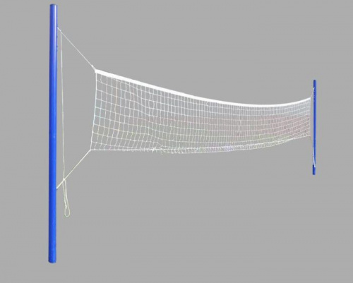 Стойка для волейбола, тенниса, бадминтона с сеткой 9,5х1 м Вертикаль 997687 фото 2