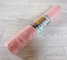 Коврик для йоги 0,4х61х173 см бледно-розовый 01974