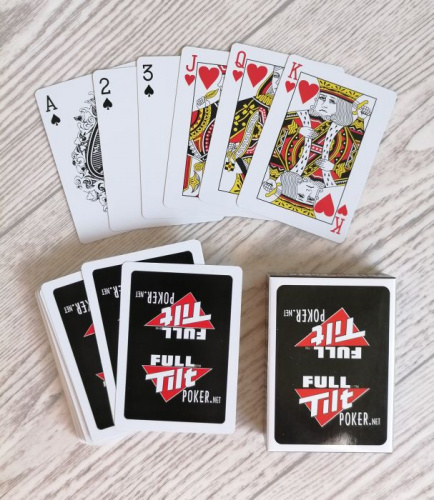 Карты 54 шт пластик 30 мкр Full Tilt 105916 Карты 54 шт пластик 30 мкр Full Tilt 105916