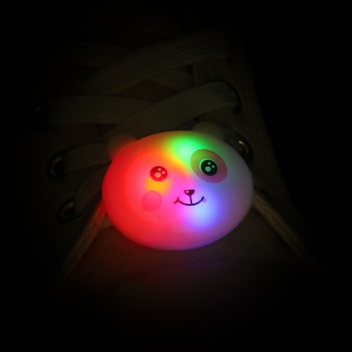 Шнурки для обуви зеленый 120 см Мордочка светящ 3018382 фото 3