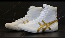 Борцовки 43 Asics Tiger бело-золотой 04236