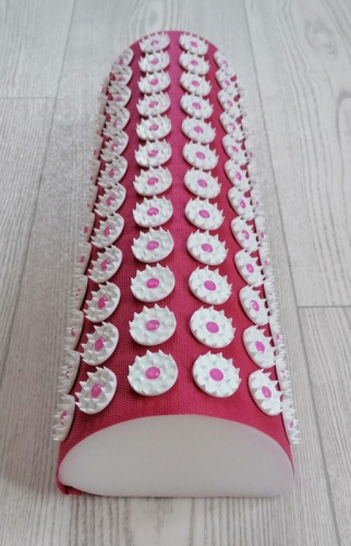 Аппликатор игольчатый (валик) 130х380 мм универсальный красный 998271 фото 2