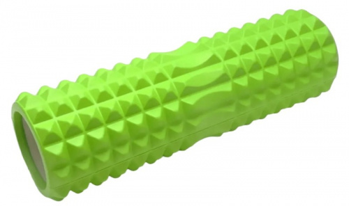 Ролик массажный для йоги 45*15 см зеленый 01564 Ролик массажный для йоги 45*15 см зеленый 01564