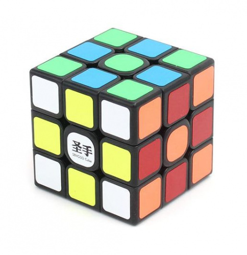 Кубик Рубика 3х3 ShengShou Legend S черный 998016 фото 2