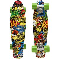 Скейтборд 22х6" Пениборд граффити Larsen Graffiti 355456