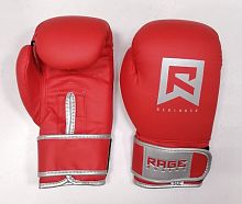 Перчатки боксерские 8 унц Rage Beginner красные 06958