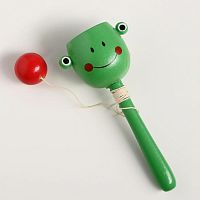 Игра Поймай мячик, веревка со ступой (бильбоке) 2529806