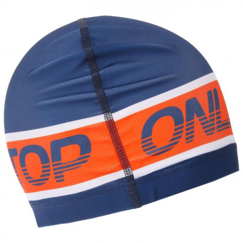 Шапочка для плавания Lyc Onlitop сине-оранжевая 5089116 фото 3