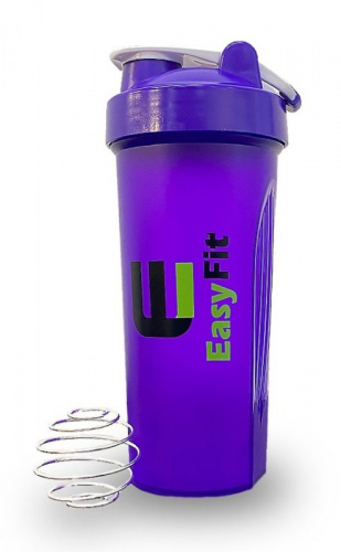 Шейкер 600 мл EasyFit фиолетовый 03550
