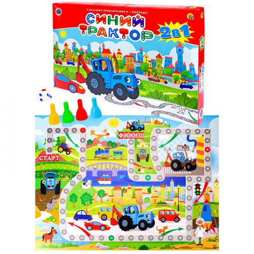 Игра-ходилка "Синий трактор" ИН-5776 7456203