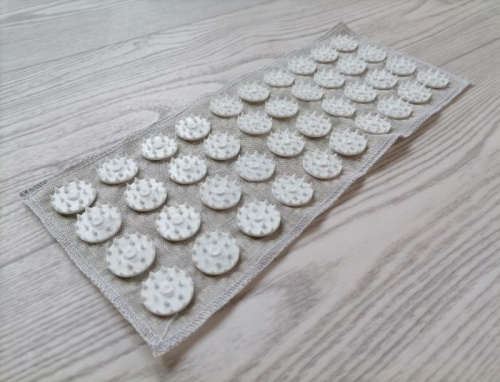 Аппликатор игольчатый (коврик) 140х320 мм лен 998211 фото 2