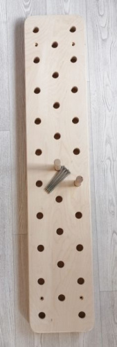 Пегборд (стена Коркина) 160х30х5 см + 2 ручки 996393 фото 3