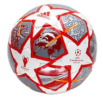 Мяч футбольный №4 ADIDAS CHAMPIONS LEAGUE бело-красный 05002