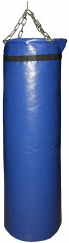 Мешок (груша) для бокса 40 кг синий с цепями 02250