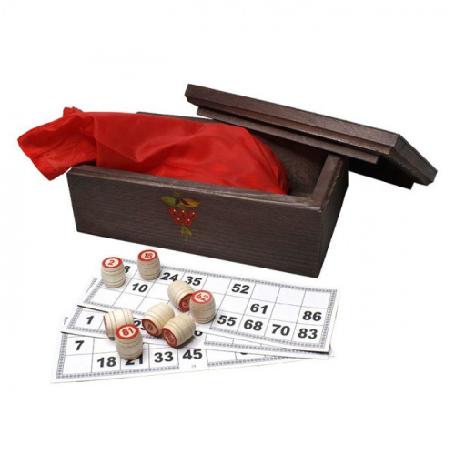 Лото в шкатулке тонированное роспись "Рябина" 997719 фото 4 Лото в шкатулке тонированное роспись "Рябина" 997719 фото 4