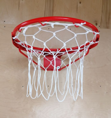 Сетка баскетбольная №7 1 шт d-4 мм белый SS11055