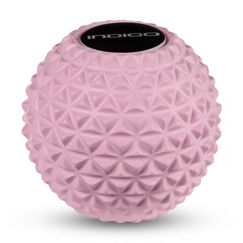 Мяч массажный 08,5 см (шарик) розовый IN276 02706