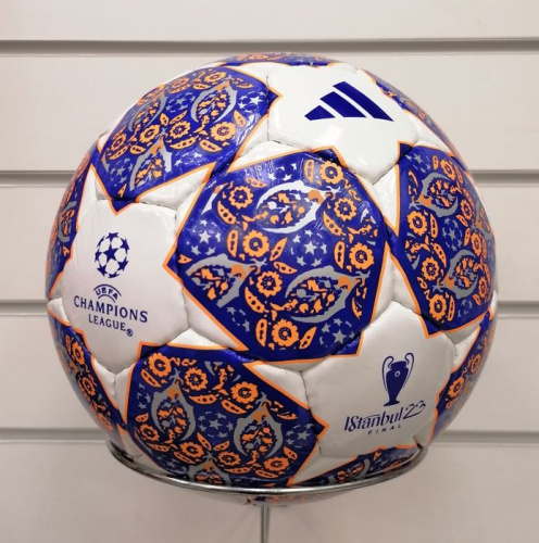 Мяч футбольный №5 Adidas Istambul 21 Final бело-оранжевый 04978