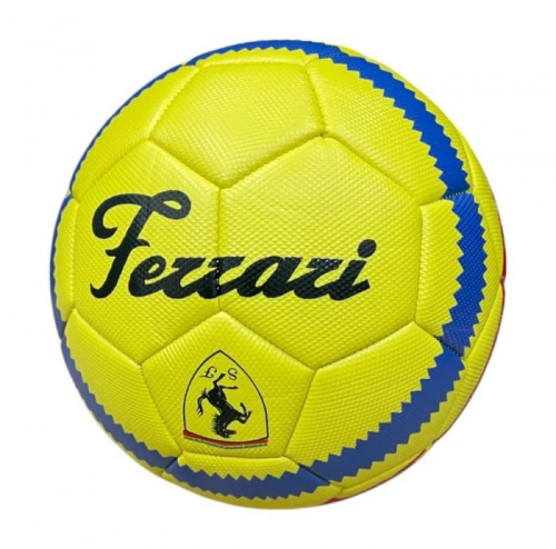Мяч футбольный №5 Ferrari желто-красный 995649