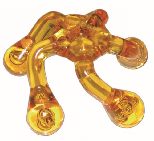 Массажер Лапонька-1 (паучок) 5 массаж эл, гладкий, пластик 998386 фото 3