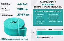 Эспандер-кольцо замкнутое 2,08м х 4,5мм х 4,5 см мятный 57 кг HF 996787