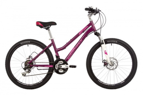 Велосипед подростковый NOVATRACK 24" JENNY PRO сталь вишневый рама 14" 996395