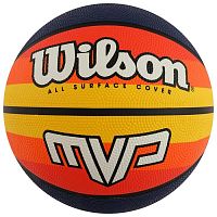 Мяч баскетбольный №7 Wilson MVP Retro красно-желто-черный WTB9016XB07 5137880