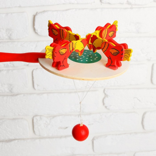 Игра "Курочки зернышки клюют" 20х12 см 267268 фото 3