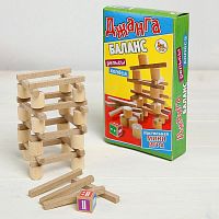 Игра Башня падающая Баланс, аналог Дженга (Jenga) 3809534