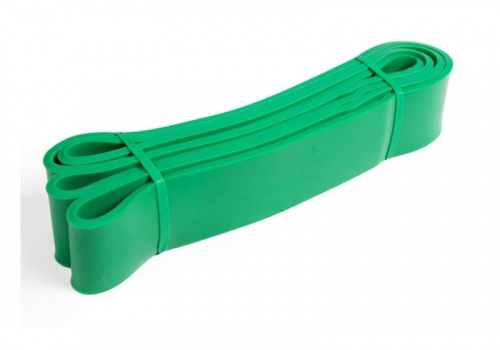 Эспандер-кольцо замкнутое 2,08м х 4,5мм х 4,5 см зеленый 54 кг 04005